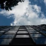 Reposição de vidro em fachada de edifício residencial na lagoa, Rio de Janeiro