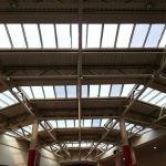 Telhando em estrutura metálica e claraboia em shopping Rio de Janeiro e Belo Horizonte